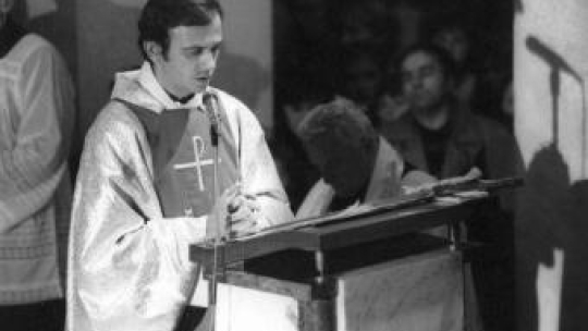 Ks. Jerzy Popiełuszko. Fot. PAP/W. Kryński