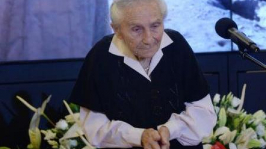 Stella Zylbersztajn-Tzur przed pokazem filmu dokumentalnego "Stella" w reż. Macieja Pawlickiego. Fot. PAP/J. Turczyk