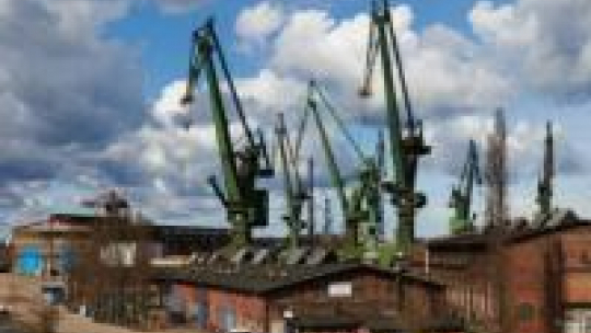 Zabytkowe obiekty Stoczni Gdańskiej. Fot. PAP/A. Warżawa