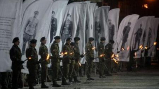Narodowy Dzień Pamięci Żołnierzy Wyklętych - uroczystości na placu Marszałka Piłsudskiego w stolicy. Fot.PAP/B.Zborowski