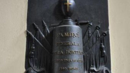 Epitafium gen. Bontemps. Źródło: Muzeum Mazowieckie w Płocku