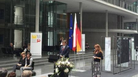 Uroczyste otwarcie wystawy „Polacy i Niemcy. Historie dialogu” w siedzibie Bundestagu w Berlinie. Fot.MHP/Natalia Cetera