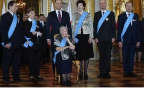 Uroczystość wręczenia Orderów Orła Białego na Zamku Królewskim w Warszawie. Fot. PAP/R. Pietruszka