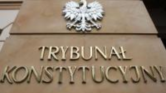 Budynek Trybunału Konstytucyjnego w Warszawie. Fot. PAP/R. Pietruszka