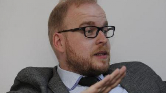 Dr Łukasz Jasina z Muzeum Historii Polski. Fot. PAP/A. Rybczyński