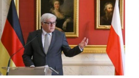 Szef MSZ Niemiec Frank-Walter Steinmeier. Fot. PAP/P. Supernak