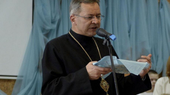 Arcybiskup i Metropolita Przemysko-Warszawski obrządku greckokatolickiego Eugeniusz Popowicz. Fot. PAP/D. Delmanowicz