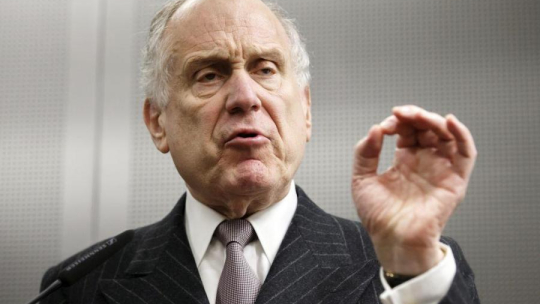Prezes Światowego Kongresu Żydów (WJC) Ronald Lauder. Fot. PAP/EPA