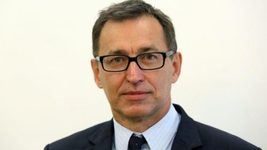Kandydat na prezesa IPN dr Jarosław Szarek. Fot. PAP/T. Gzell