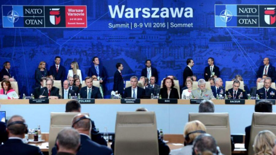 Pierwsza sesja Rady Północnoatlantyckiej podczas szczytu NATO w Warszawie. 08.07.2016. Fot. PAP/J. Turczyk