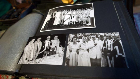 Pamiątki po rodzeństwie Bacewiczów - projekt „Panteon Wielkich Łodzian 2.0”. Fot. PAP/G. Michałowski 