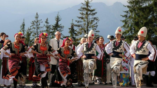 48. Międzynarodowy Festiwal Folkloru Ziem Górskich. Zakopane, 21.08.2016. Fot. PAP/G. Momot