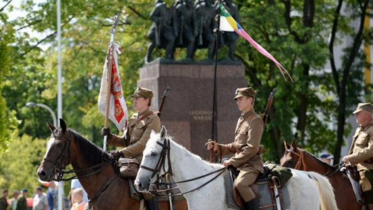 Uroczystości zakończenia 51. Marszu Szlakiem I Kompanii Kadrowej w Kielcach. Fot. PAP/P. Polak 