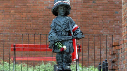 Pomnik Małego Powstańca w Warszawie. Fot. PAP/M. Obara 