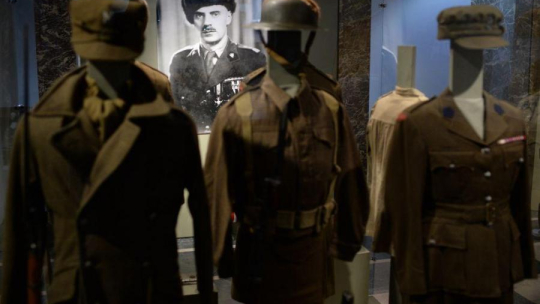 Wystawa „Na nieludzkiej ziemi… Armia Polska w ZSRR 1941-1942” w Muzeum Wojska Polskiego w Warszawie. Fot. PAP/J. Turczyk