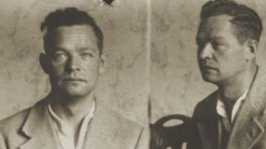 Feliks Selmanowicz „Zagończyk”. Fotografia sygnalityczna WUBP w Gdańsku ze zb. Archiwum IPN w Gdańsku.1946 r.Źródło: IPN