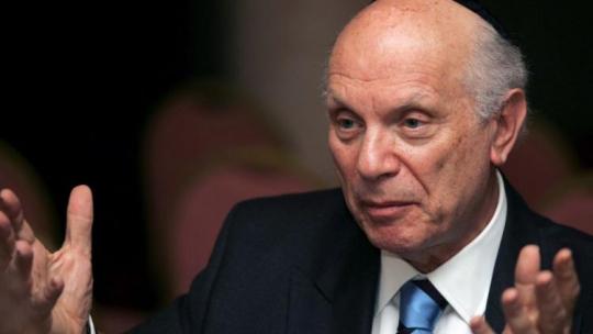 Rabin Arthur Schneier. Fot. PAP/EPA