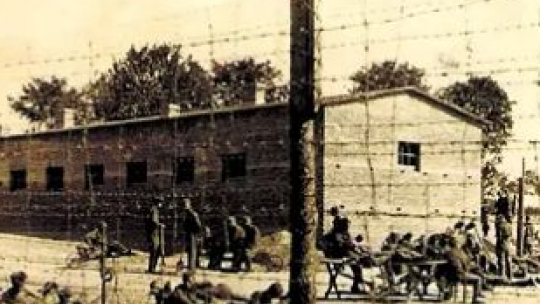 Jeńcy Oflagu 64 w Szubinie. Źródło: Oflag 64 Association