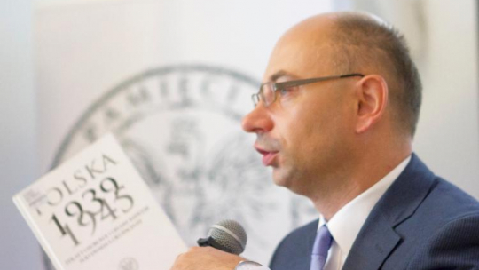 Wiceprezes IPN Mateusz Szpytma. Fot. IPN