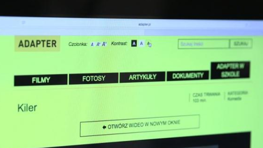 Portal filmowy Adapter.pl. Źródło: PAP