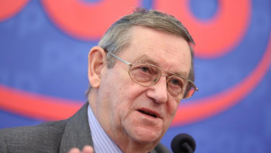 Prof. Norman Davies. Fot. PAP/L. Szymański