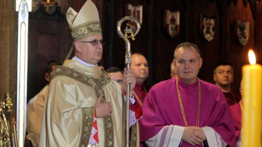 Ingres metropolity warmińskiego abp. Józefa Górzyńskiego. Fot. PAP/T. Waszczuk