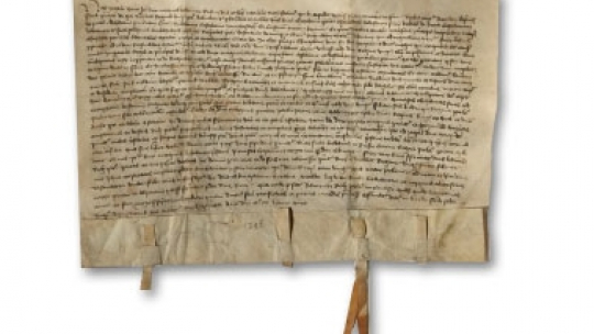 Akt unii krewskie. Źródło: Archiwum Krakowskiej Kapituły Katedralnej 