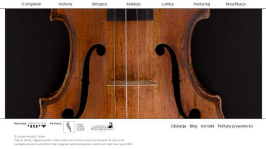 Portal „Skrzypce w zbiorach polskich”