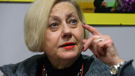 Joanna Siedlecka, autorka ksiażki "Biografie odtajnione". Fot. PAP/A. Rybczyński 