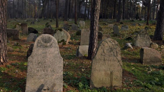 Mizar – cmentarz muzułmański w Kruszynianach. Fot. PAP/A. Reszko