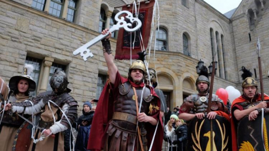 Obchody imienin ulicy Święty Marcin w Poznaniu. Fot. PAP/J. Kaczmarczyk