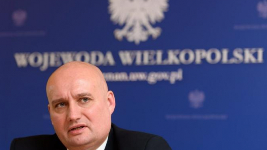 Wojewoda wielkopolski Zbigniew Hoffmann. Fot. PAP/J. Kaczmarczyk 