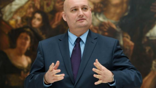 Wojewoda wielkopolski Zbigniew Hoffmann. Fot. PAP/J. Kaczmarczyk 