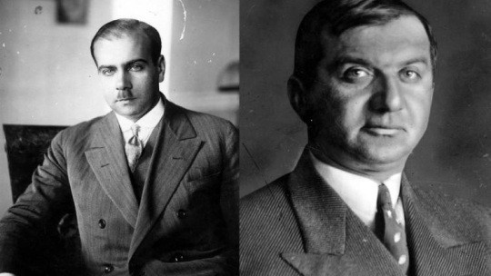 Płk Ignacy Matuszewski i mjr Henryk Floyar-Rajchman. Lata międzywojenne. Fot. NAC