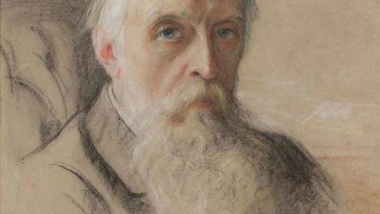 Kazimierz Mordasewicz-Portret Aleksandra Świętochowskiego. Źródło: Wikimedia commons