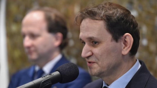 Dyrektor Muzeum Narodowego w Krakowie Andrzej Betlej. Fot. PAP/J. Bednarczyk 