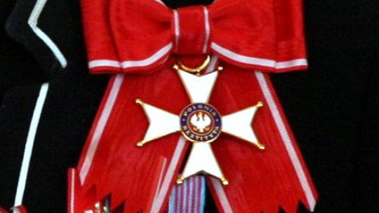 Krzyż Komandorski Orderu Odrodzenia Polski. Fot. PAP/M. Osiecki 