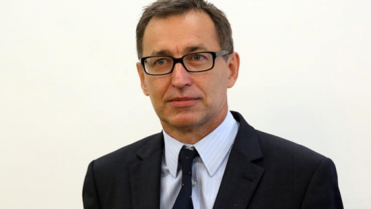 Prezes IPN, Jarosław Szarek. Fot. PAP/T. Gzell