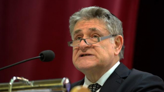 Rabin Abraham Skórka. Fot. PAP/P. Polak 