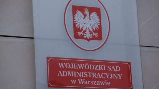 Wojewódzki Sąd Administracyjny w Warszawie. Fot. PAP/M. Kaliński 