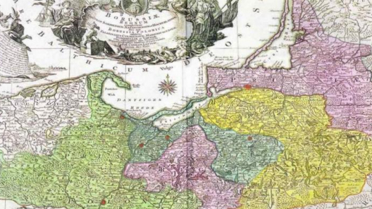 Prusy za czasów Fryderyka II Wielkiego. Źródło: Wikipedia