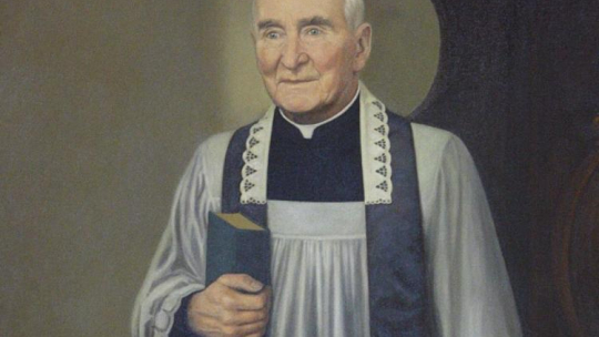 Portret ks. Kazimierza Hamerszmita. Fot. PAP/A. Reszko