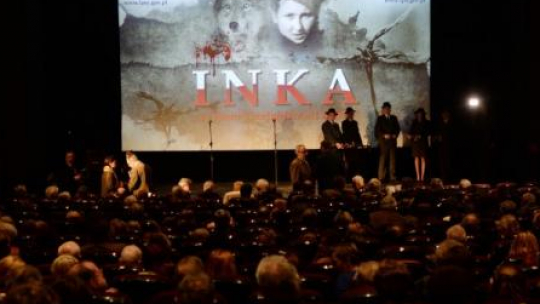 Premiera filmu "Inka - są sprawy ważniejsze niż śmierć" w Warszawie. Fot. PAP/J. Turczyk 