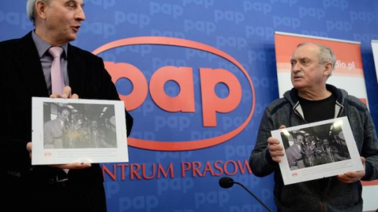 Himalaiści, pierwsi zdobywcy Mount Everestu zimą Leszek Cichy i Krzysztof Wielicki. Fot. PAP/B. Zborowski