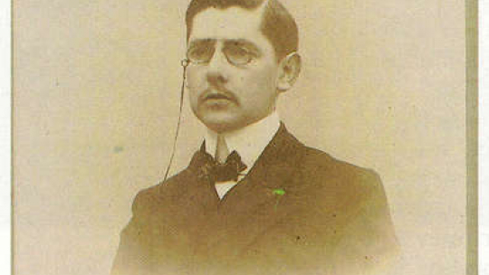 Portret Michała Eustachego Brensztejna (1874–1938) - Birutė Kulnytė [wstęp bez tytułu], [w:] Lietuvos istorijos paminklai, Vilnius 1990, ryc. IX. Źródło: MKiDN