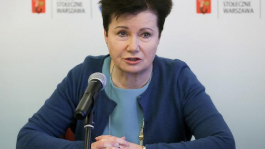 Prezydent Warszawy Hanna Gronkiewicz-Waltz. Fot. PAP/P. Supernak