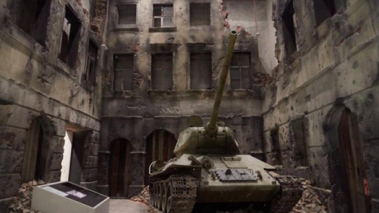 Fragment wystawy głównej Muzeum II Wojny Światowej w Gdańsku. Fot. PAP/A. Warżawa 