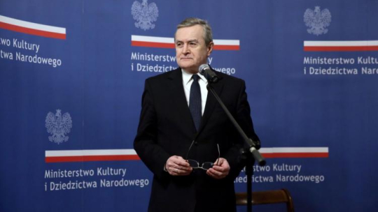  Wicepremier, minister kultury i dziedzictwa narodowego Piotr Gliński. Fot. PAP/T. Gzell