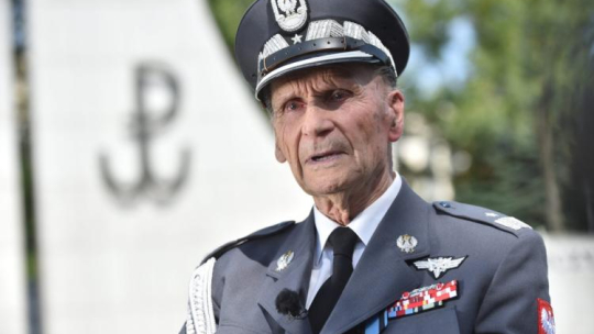  Żołnierz AK, uczestnik powstania warszawskiego, Zbigniew Ścibor-Rylski. Fot. PAP/J. Turczyk
