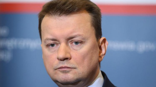 Minister spraw wewnętrznych i administracji Mariusz Błaszczak. Fot. PAP/R. Guz